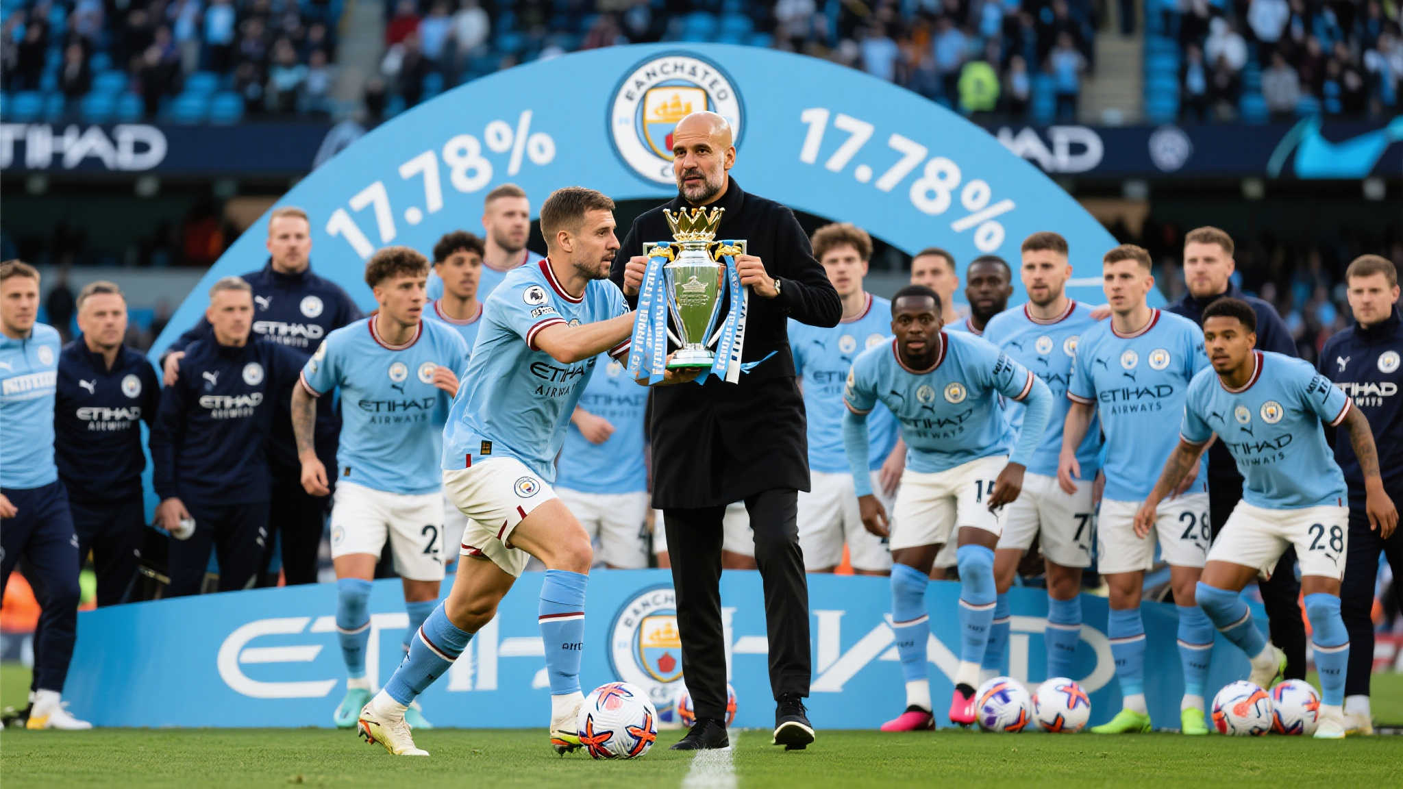 作为英超霸主，曼城以其强大的阵容深度和稳定性赢得了